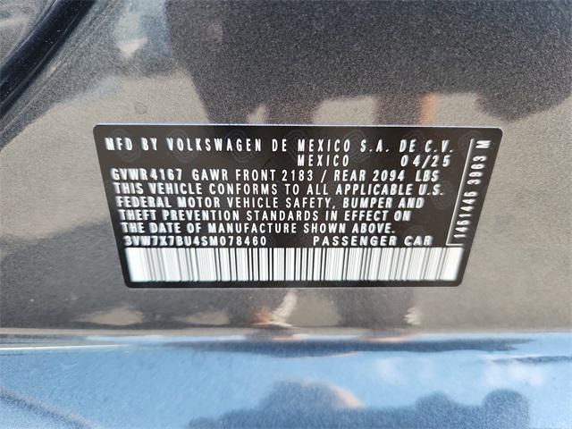 new 2025 Volkswagen Jetta car, priced at $27,331