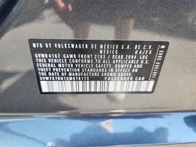 new 2025 Volkswagen Jetta car, priced at $27,331
