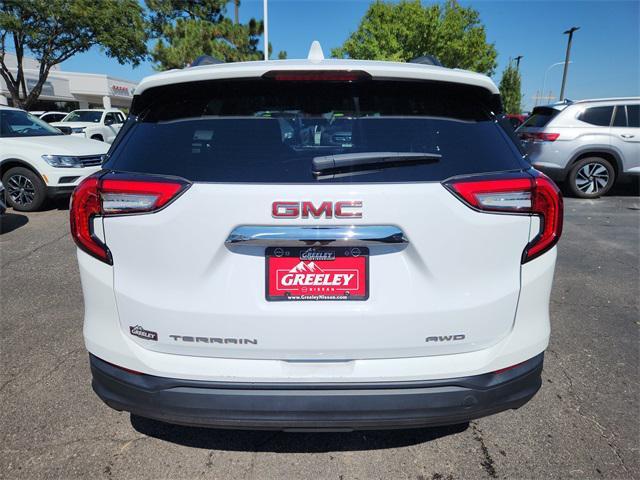 used 2022 GMC Terrain car, priced at $21,346