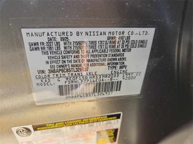 new 2026 Nissan Kicks car, priced at $26,431