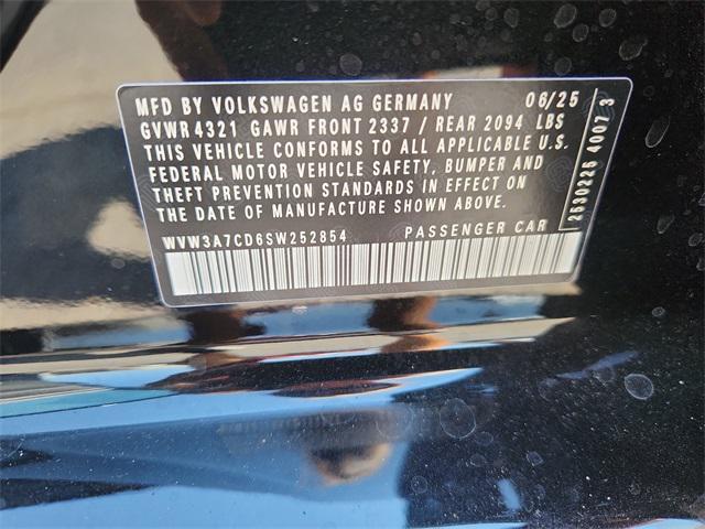 new 2025 Volkswagen Golf GTI car, priced at $38,889