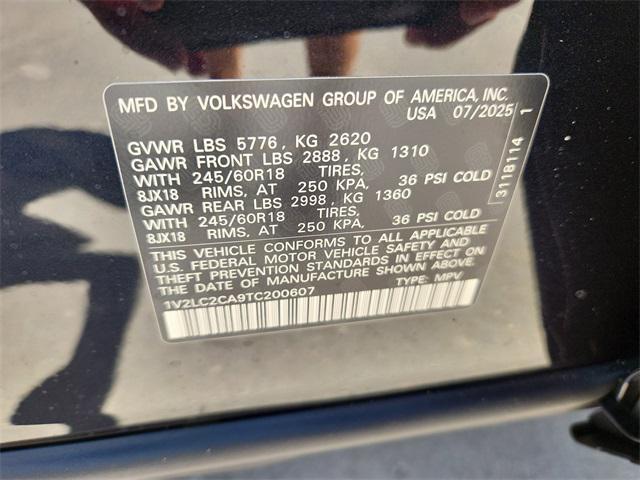 new 2026 Volkswagen Atlas Cross Sport car, priced at $39,593