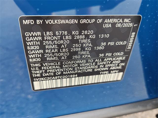 new 2026 Volkswagen Atlas Cross Sport car, priced at $46,010