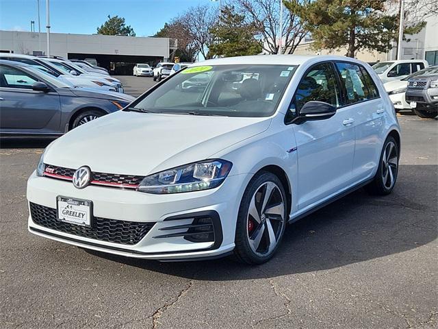 used 2021 Volkswagen Golf car, priced at $23,499