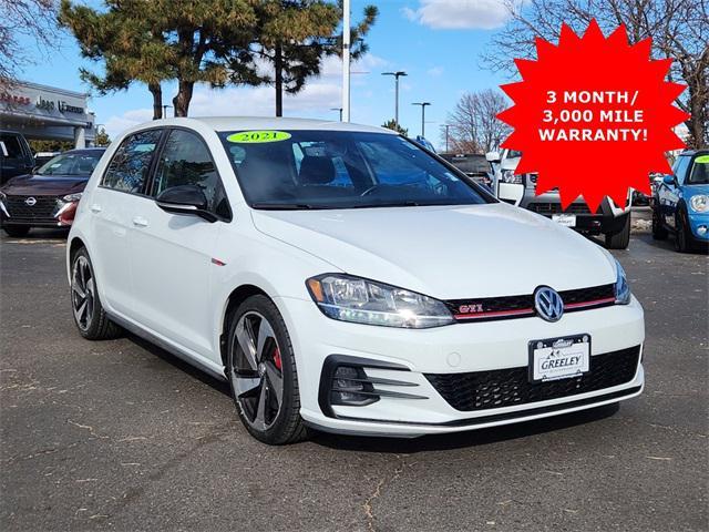 used 2021 Volkswagen Golf car, priced at $23,499