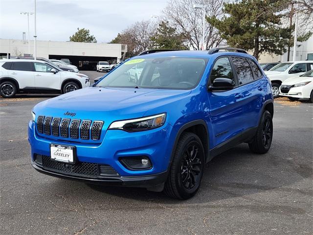 used 2023 Jeep Cherokee car, priced at $24,999