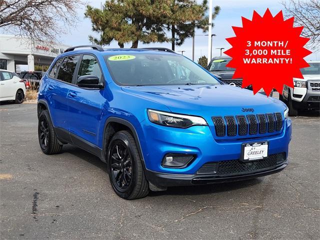 used 2023 Jeep Cherokee car, priced at $25,299