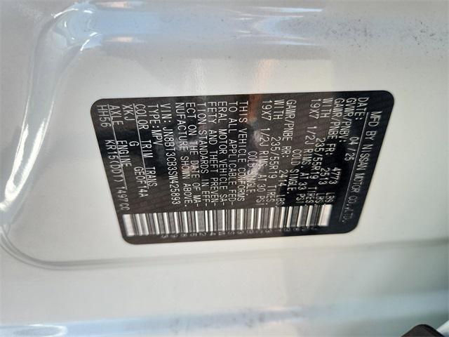 new 2025 Nissan Rogue car, priced at $35,826