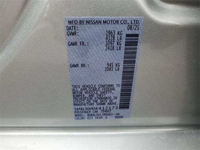 new 2025 Nissan Altima car, priced at $30,224