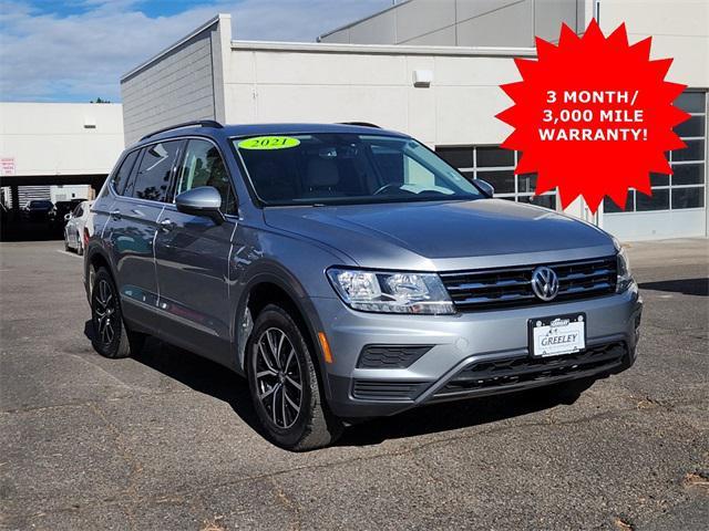 used 2021 Volkswagen Tiguan car, priced at $20,899