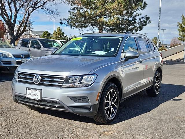 used 2021 Volkswagen Tiguan car, priced at $18,999