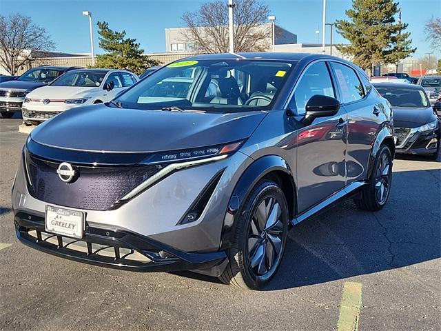 used 2023 Nissan ARIYA car, priced at $25,599