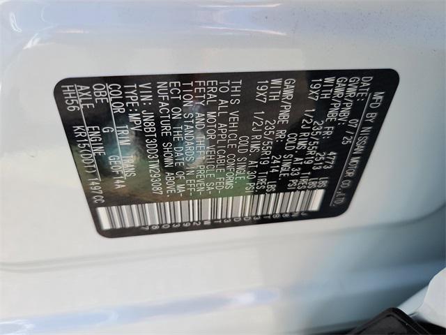 new 2026 Nissan Rogue car, priced at $38,474