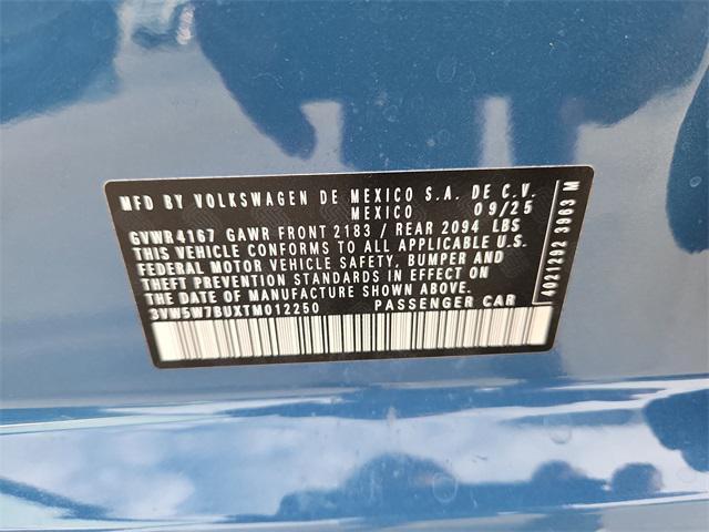 new 2026 Volkswagen Jetta car, priced at $24,746