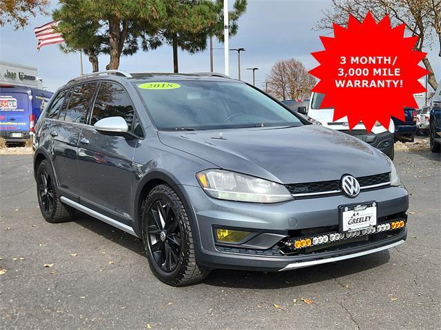 used 2018 Volkswagen Golf Alltrack car, priced at $14,671