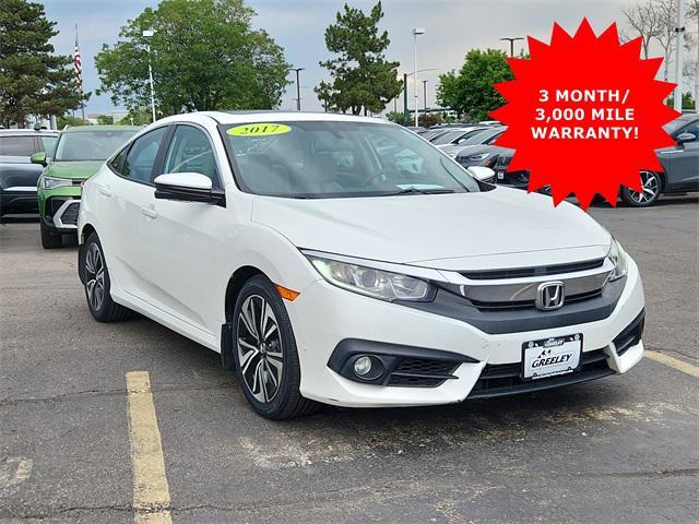 used 2017 Honda Civic car, priced at $13,999