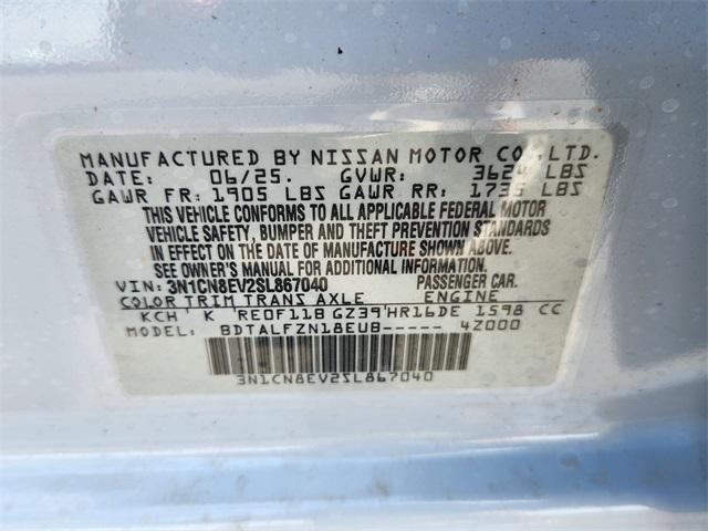 new 2025 Nissan Versa car, priced at $22,041