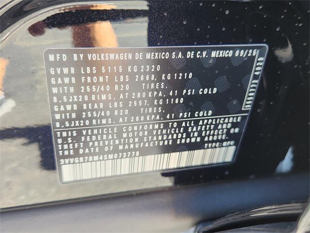 new 2025 Volkswagen Tiguan car, priced at $36,417