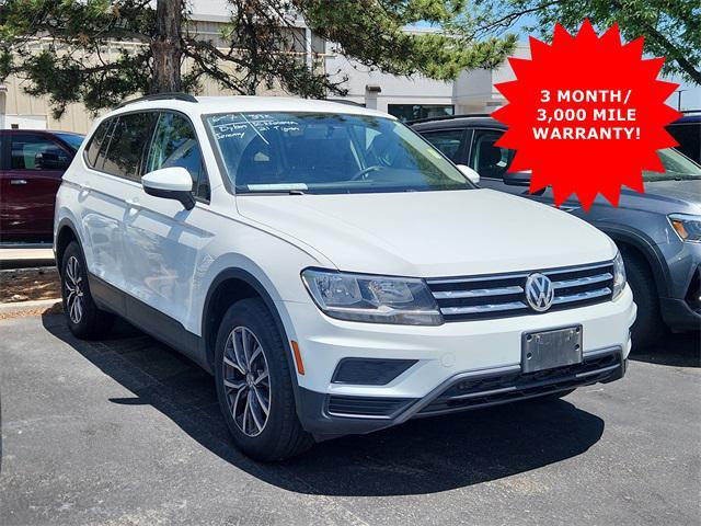 used 2021 Volkswagen Tiguan car, priced at $20,999