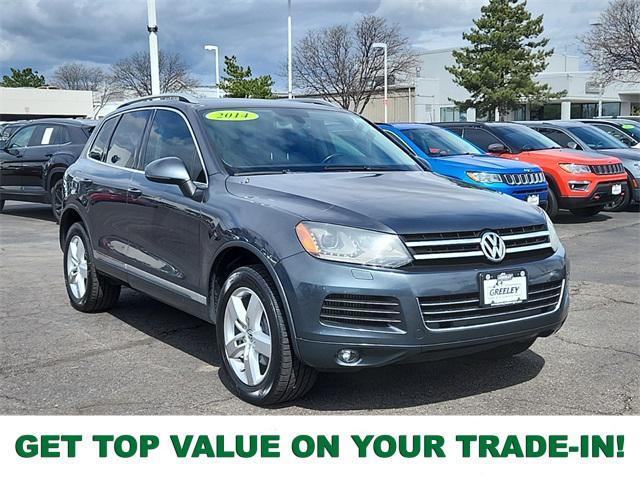 used 2014 Volkswagen Touareg car, priced at $10,443