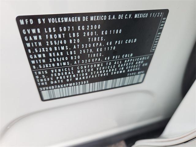 used 2023 Volkswagen Tiguan car, priced at $30,123