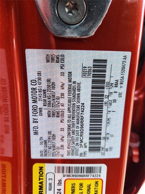 used 2024 Ford Bronco Sport car, priced at $31,760