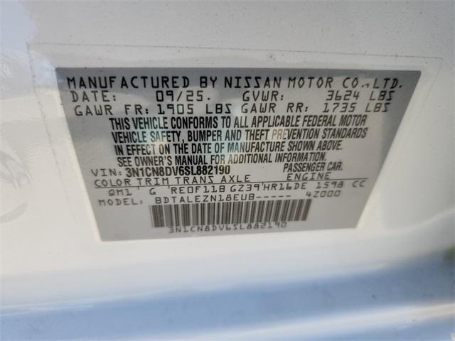 new 2025 Nissan Versa car, priced at $19,484