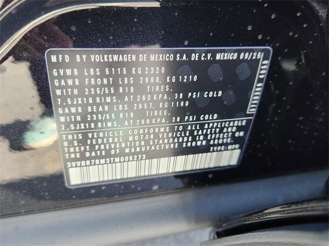 new 2026 Volkswagen Tiguan car, priced at $34,681