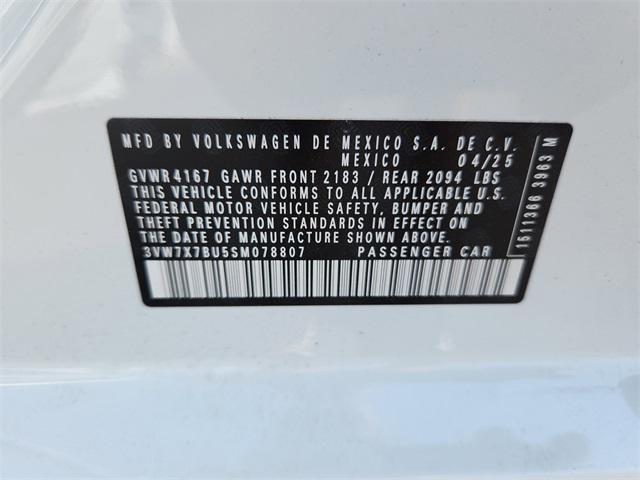 new 2025 Volkswagen Jetta car, priced at $27,342