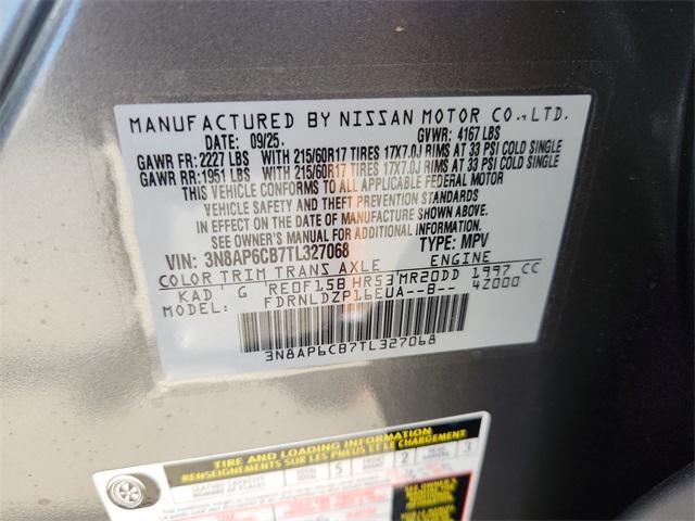 new 2026 Nissan Kicks car, priced at $26,431