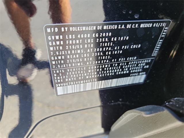 new 2025 Volkswagen Taos car, priced at $28,142