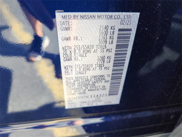 new 2025 Nissan Murano car, priced at $46,183
