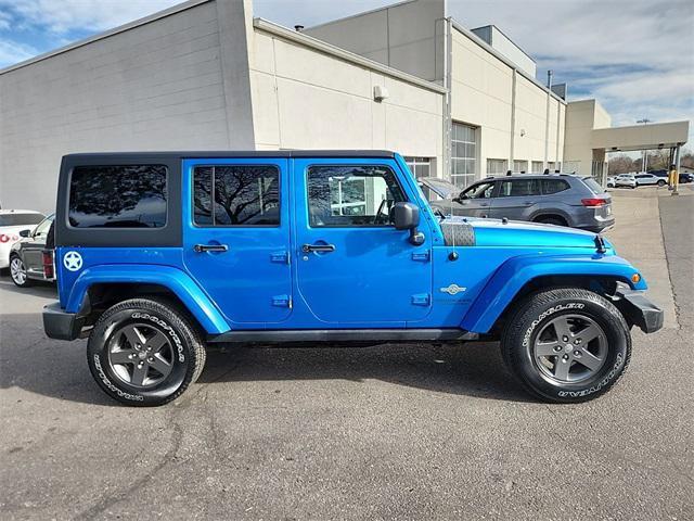 used 2015 Jeep Wrangler Unlimited car, priced at $17,399