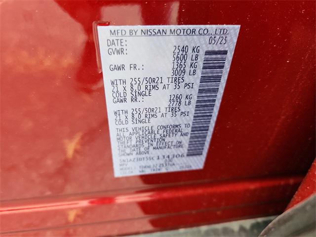 new 2025 Nissan Murano car, priced at $45,422