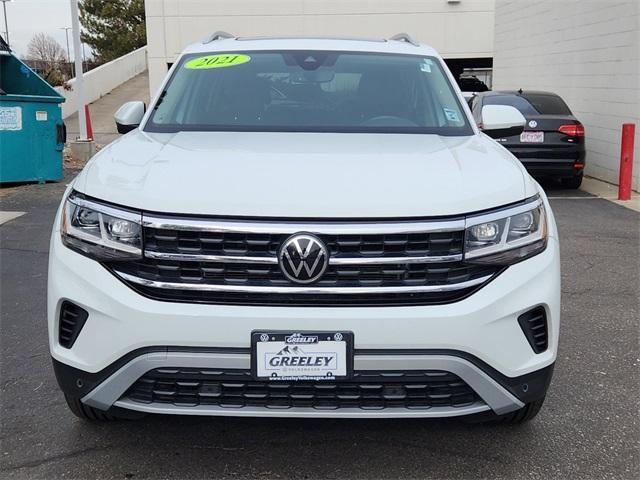 used 2021 Volkswagen Atlas car, priced at $28,803