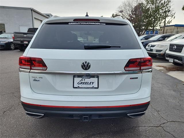 used 2021 Volkswagen Atlas car, priced at $28,803