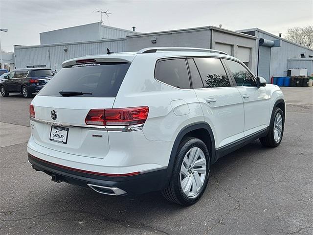 used 2021 Volkswagen Atlas car, priced at $28,803