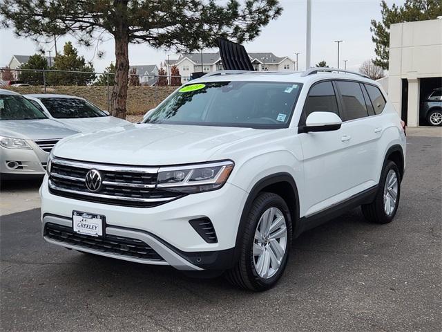 used 2021 Volkswagen Atlas car, priced at $28,803