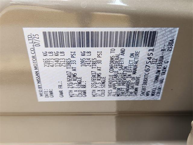 new 2026 Nissan Rogue car, priced at $35,434