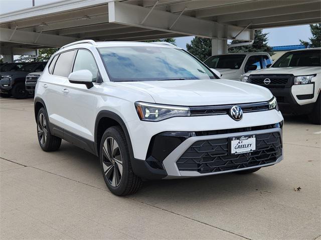 new 2025 Volkswagen Taos car, priced at $28,437