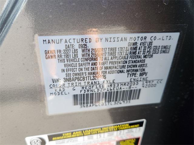 new 2026 Nissan Kicks car, priced at $26,431