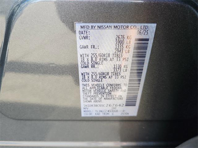 new 2025 Nissan Pathfinder car, priced at $35,866