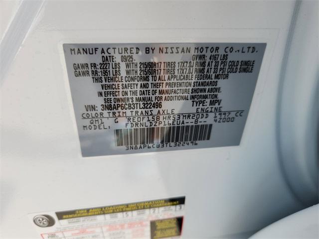 new 2026 Nissan Kicks car, priced at $26,431