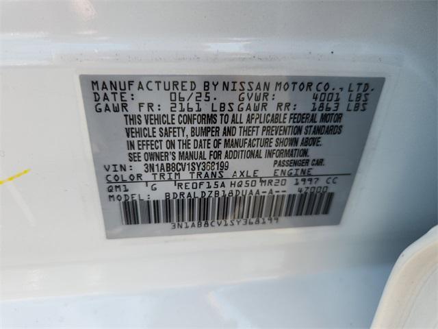 new 2025 Nissan Sentra car, priced at $23,576