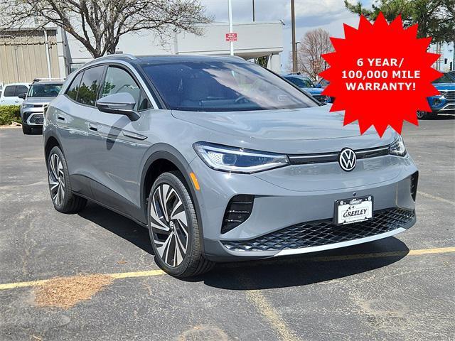 new 2025 Volkswagen ID.4 car, priced at $52,443