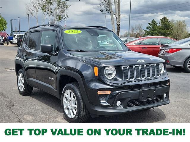 used 2022 Jeep Renegade car, priced at $24,182