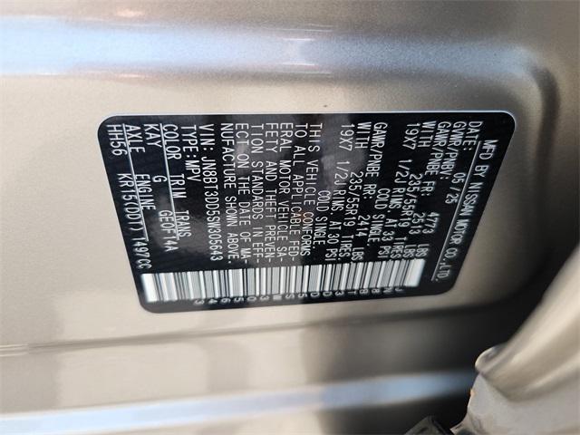 new 2025 Nissan Rogue car, priced at $40,936
