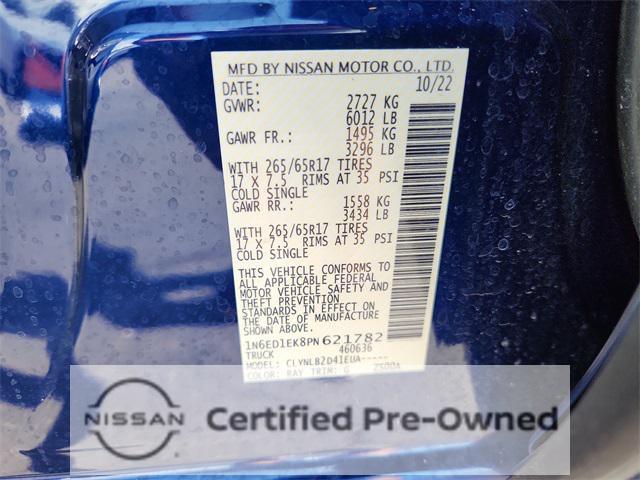 used 2023 Nissan Frontier car, priced at $32,277