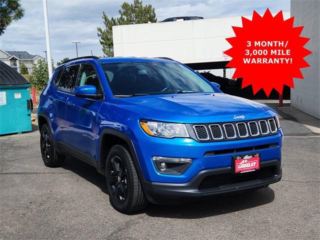 used 2021 Jeep Compass car, priced at $17,385