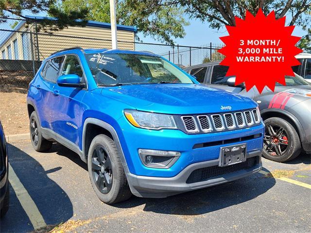 used 2021 Jeep Compass car, priced at $17,861